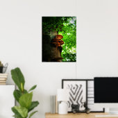 paddenstoelen poster (Thuiskantoor)