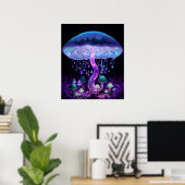 Paddenstoelen Poster (Thuiskantoor)
