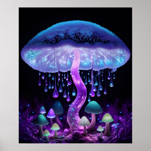 Paddenstoelen Poster (Voorkant)