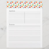 paddenstoelen Recipe Letterhead (Voorkant)