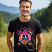 Paddenstoelen roepen ik moet gaan T-shirt