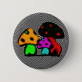 paddenstoelen ronde button 5,7 cm