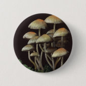 paddenstoelen ronde button 5,7 cm (Voorkant)
