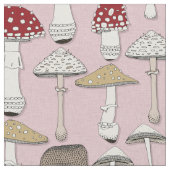 Paddenstoelen roze stof (Close Up)