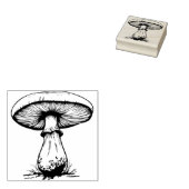Paddenstoelen Rubberstempel (Gestempeld)