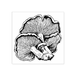 Paddenstoelen Rubberstempel