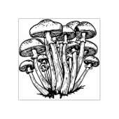 Paddenstoelen Rubberstempel (Afrduk)