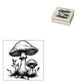 Paddenstoelen Rubberstempel (Gestempeld)