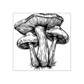 Paddenstoelen Rubberstempel (Afrduk)