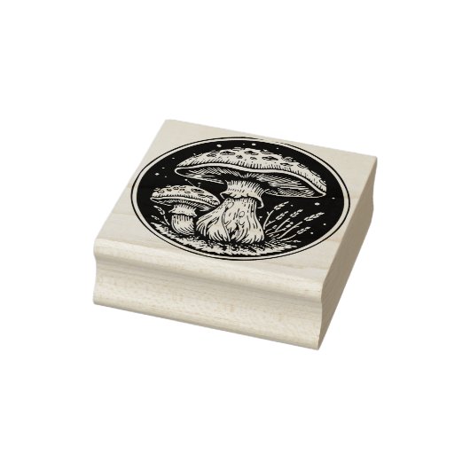 Paddenstoelen Rubberstempel (Stempel)