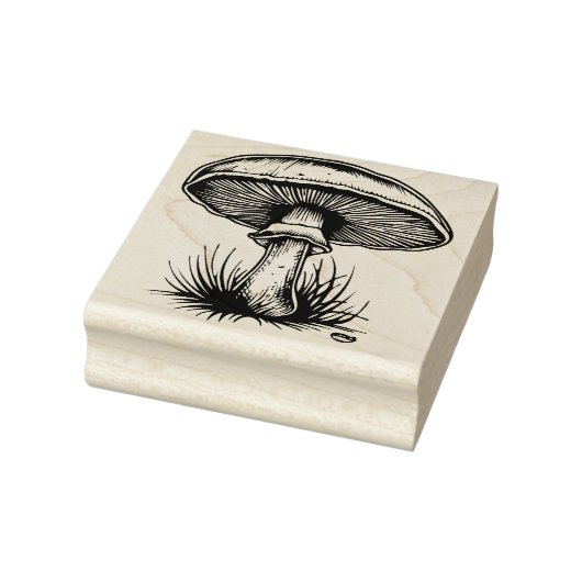 Paddenstoelen Rubberstempel (Stempel)
