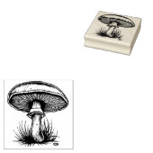Paddenstoelen Rubberstempel (Gestempeld)