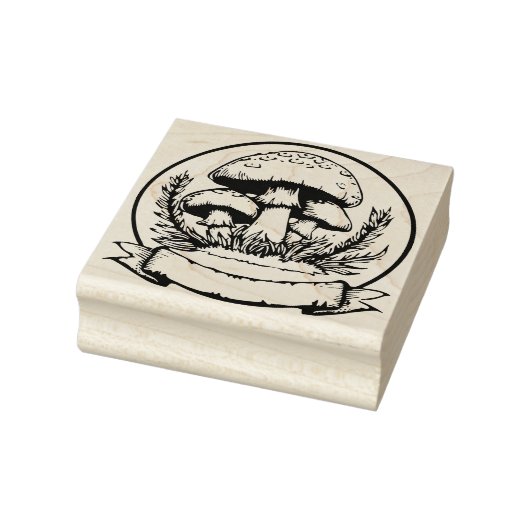 Paddenstoelen Rubberstempel (Stempel)