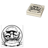 Paddenstoelen Rubberstempel (Gestempeld)