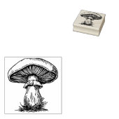 Paddenstoelen Rubberstempel (Gestempeld)