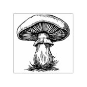 Paddenstoelen Rubberstempel (Afrduk)
