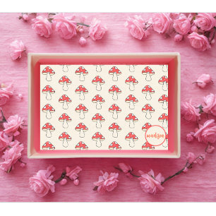 Paddenstoelen Schattige Retro Teen Kawaii Custom N Tissuepapier