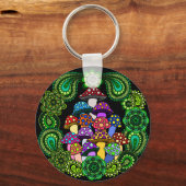 Paddenstoelen Sleutelhanger (Voorkant)