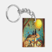 paddenstoelen sleutelhanger (Voorkant Links)