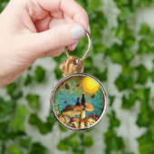 paddenstoelen sleutelhanger (Hand)