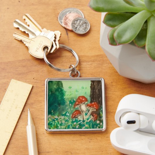 paddenstoelen sleutelhanger (Bureau)