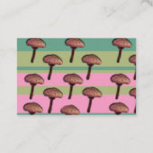 Paddenstoelen, Stripes Visitekaartje (Achterkant)
