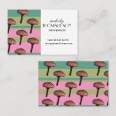 Paddenstoelen, Stripes Visitekaartje (Voorkant / Achterkant)