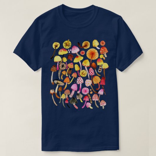 paddenstoelen t-shirt (Design voorkant)