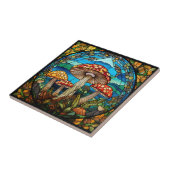 Paddenstoelen Tegel Tegeltje (Zijkant)