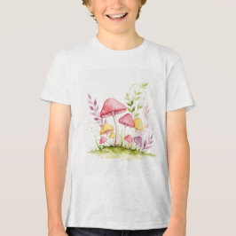 Paddenstoelen Tri-Blend Shirt