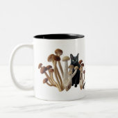 paddenstoelen tweekleurige koffiemok (Links)