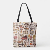  paddenstoelen van Adolphe Millot Tote Bag (Achterkant)