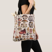  paddenstoelen van Adolphe Millot Tote Bag (Dichtbij)