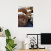 paddenstoelen van crimini poster (Thuiskantoor)