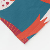 Paddenstoelen variëteit,  naadloze illustratie. fleece deken (Hoek)