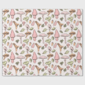 Paddenstoelen Verpakking papier (Vlak)