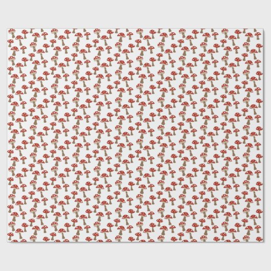 Paddenstoelen Verpakking papier (Vlak)