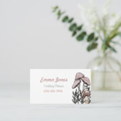 paddenstoelen visitekaartje (Staand voorkant)