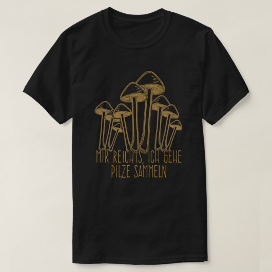 Paddenstoelen voor paddenstoelen t-shirt (Design voorkant)