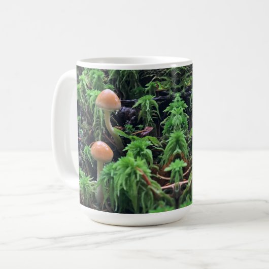 Paddenstoelen voor regenwouden - 15 oz. Mok (Voorkant links)
