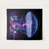 paddenstoelen wandkleed (Voorkant (horizontaal))