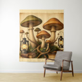 paddenstoelen wandkleed (In situ)