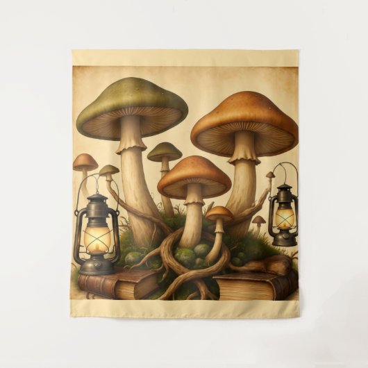 paddenstoelen wandkleed (Voorkant)