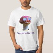 Paddenstoelen zijn cool Mannen T-shirt (Voorkant)