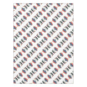 Paddenstoelenbloemen Woodland Kleurrijke Splash Tafelkleed (Voorkant)