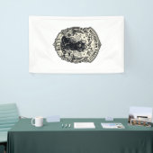 Paddenstoelenbos Fee Kat Grappige Kat Grafisch - P Spandoek (Beurs)