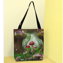 Paddenstoelenbos Tote Bag
