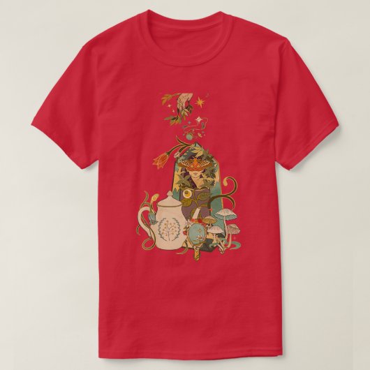 paddenstoelenfee t-shirt (Design voorkant)