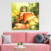 paddenstoelenfee Thunder_Cove Canvas Afdruk (Insitu (Woonkamer))