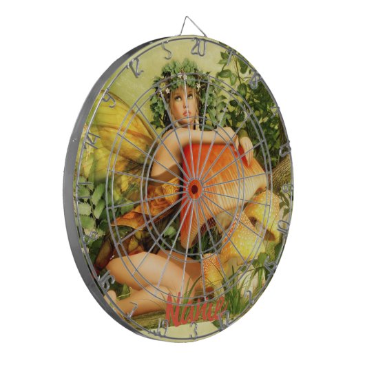 paddenstoelenfee Thunder_Cove Dartbord (Voorkant Links)